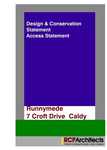 1499 Caldy Design and Access Statement - Wirral Borough Council