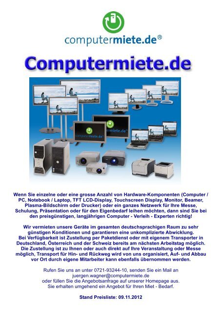 Preisliste - Geosoft J. Wagner GmbH