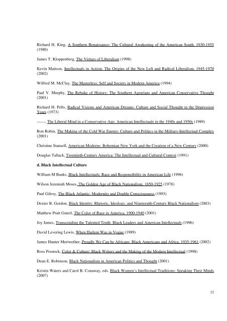 Paper 24 reading list