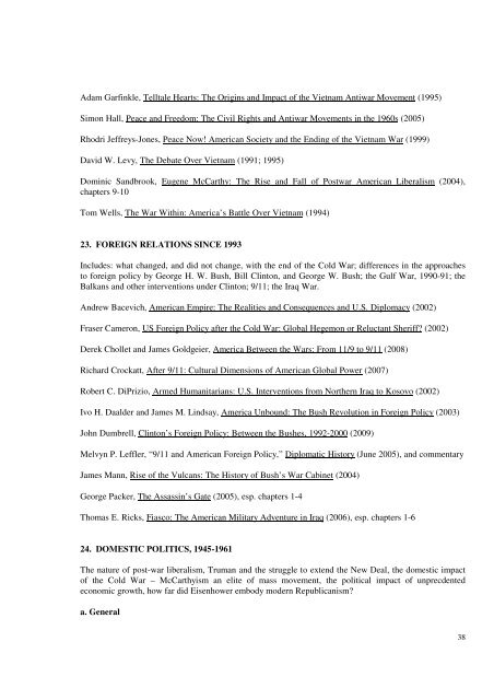 Paper 24 reading list