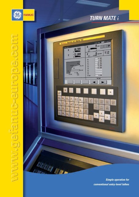 Fanuc Turnmate i Brochures - Ajax Machine Tools