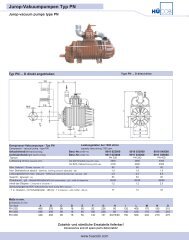 Jurop-Vakuumpumpen Typ PN