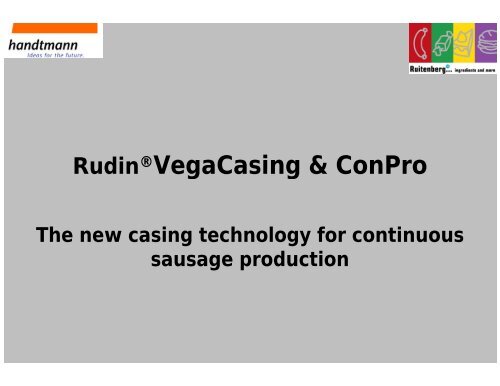 Edible coating : Vegetable casing solution by Ruitenberg ...