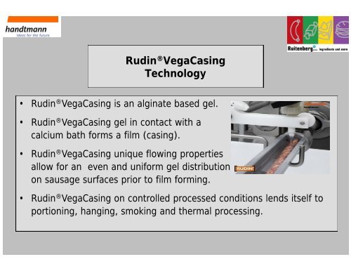 Edible coating : Vegetable casing solution by Ruitenberg ...