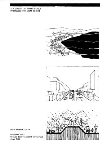 AIR QUALITY AT STREET-LEVEL - Anne Whiston Spirn