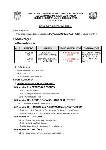 FOG - Portal de Ensino do ExÃ©rcito