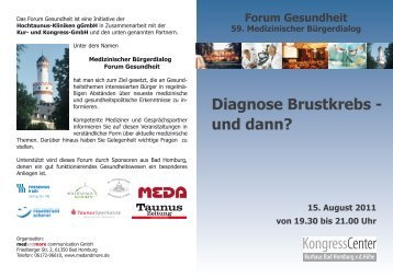 Diagnose Brustkrebs Ã¢Â€Â“ und dann? - MedandMore