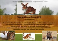 Tiger and Rabbit Turnier 2013 - Golfclub Gut Ludwigsberg