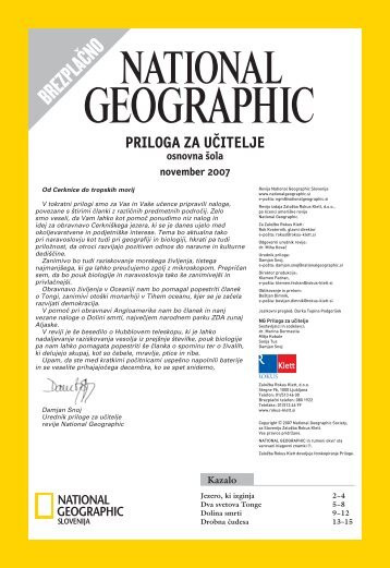 11-07 NGM PRILOGA 2.indd - National Geographic