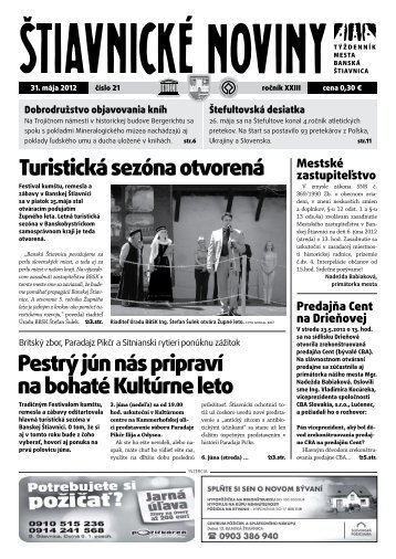 21/2012 - BanskÃ¡ Å tiavnica