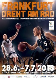 EISSPORTHALLE FFM • WWW.EUROBASKETBALL2013.DE - BBV