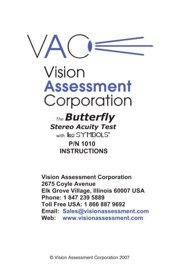 101050 Stereopsis Butterfly - PDF - Good-Lite Company