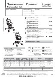 Therapiestuhl Nele - Rehatec