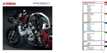 Download the Genuine Partsbook 2011 - Yamaha Motor Europe