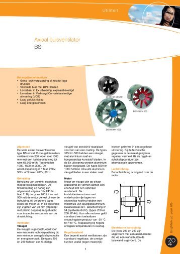 Axiaal buisventilator BS - J.E. StorkAir