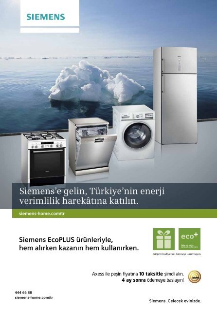 Siemens'e gelin, Türkiye'nin enerji verimlilik harekâtına katılın.