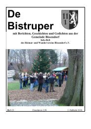 De Bistruper Heft 23 UB3Bullerdiek - Heimatverein-bissendorf.de