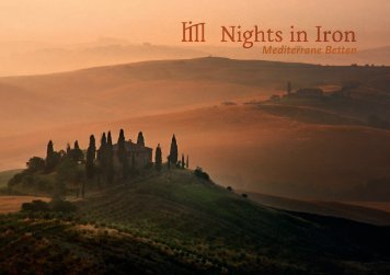 Mediterrane Betten - Italienische Eisenbetten Nights in Iron