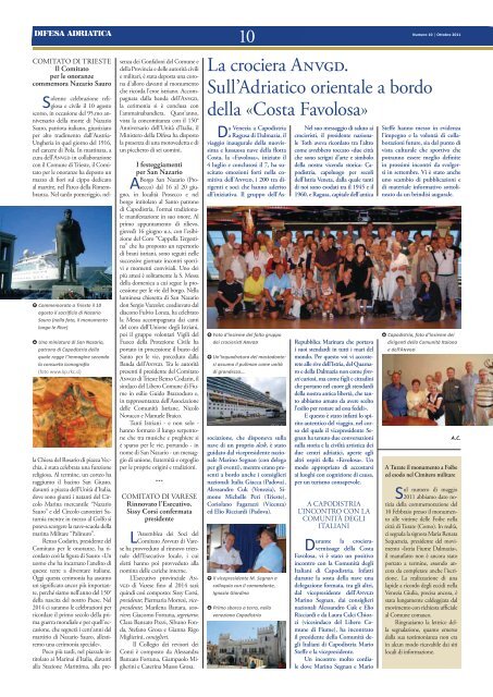 Il numero di Ottobre 2011 - Associazione Nazionale Venezia Giulia ...