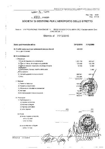 Bilanci delle SocietÃ  partecipate - quadernidelvaldemone.it