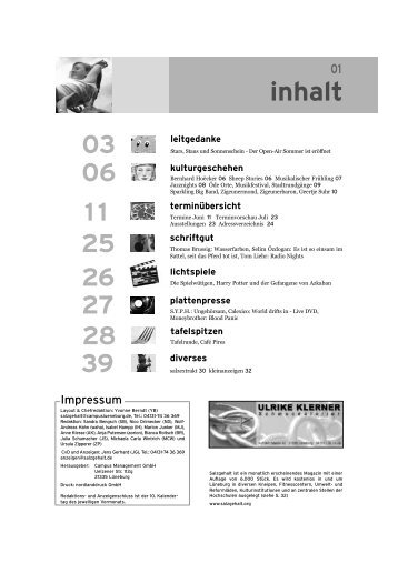 11 Termine Juni - Salzgehalt.org