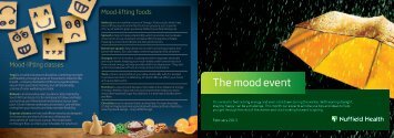 The Mood Event Leaflet - Nuffield Health