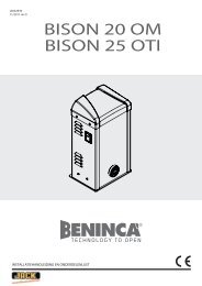 Handleiding BISON20 OM +250 TI NL - Jack Automotive