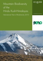 Mountain Biodiversity of the Hindu Kush-Himalayas - Himalayan ...