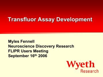 Transfluor Assay Development - Molecular Devices