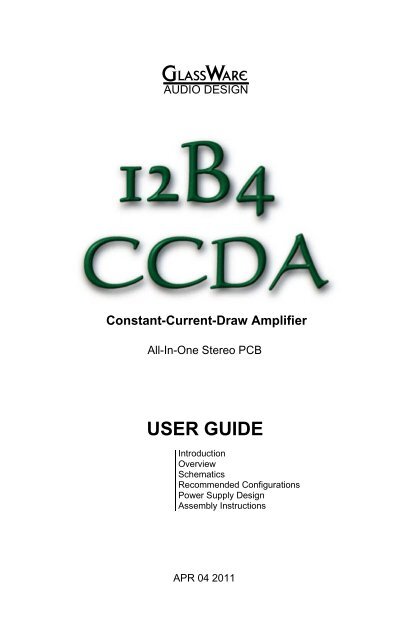 12B4 CCDA.pdf - Tube CAD Journal