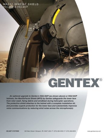 Product Datasheet - Gentex Corporation