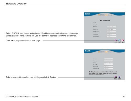 D-Link DCS-2210 Full HD Cube IP Camera User Manual - Use-IP