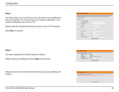 D-Link DCS-2210 Full HD Cube IP Camera User Manual - Use-IP