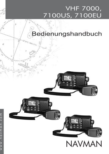 Bedienungshandbuch - Navman Marine