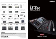 M-480 Brochure - Roland
