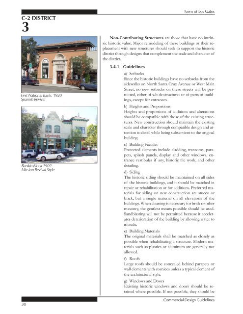 Los Gatos Commercial Design Guidelines FINAL ... - City of Winters