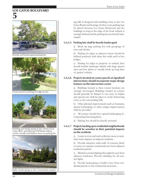 Los Gatos Commercial Design Guidelines FINAL ... - City of Winters