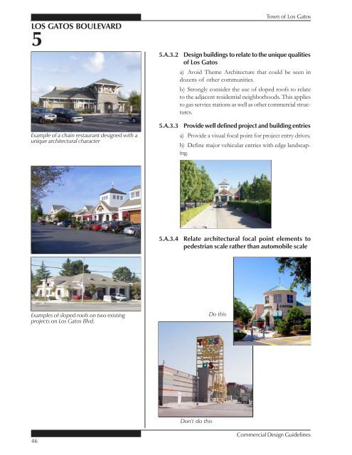 Los Gatos Commercial Design Guidelines FINAL ... - City of Winters