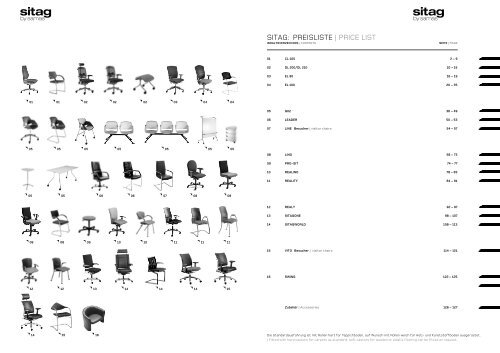 Bürostühle Office Chairs - Samas