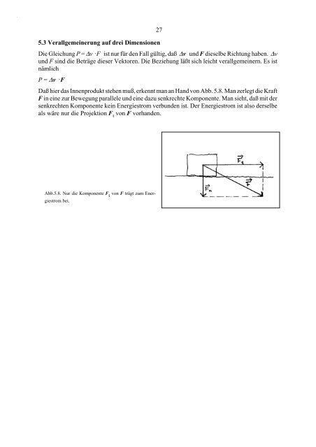 PHYSIK MECHANIK - Abteilung für Didaktik der Physik