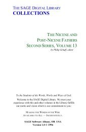 Nicene & Post-Nicene Fathers,s.2,v.13 - Bad Request