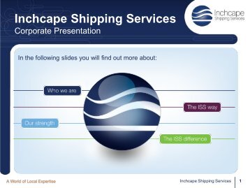 Corporate Presentation - Inchcape Shipping Services