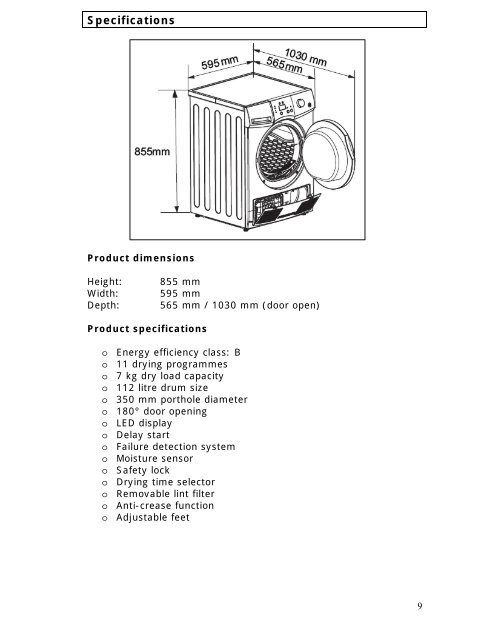 Condenser Dryer - Baumatic