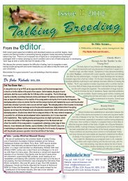 Talking Breeding 8 - Kohnke's Own