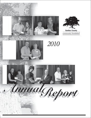 2010 Annual Report - Sanilac County Community Foundation