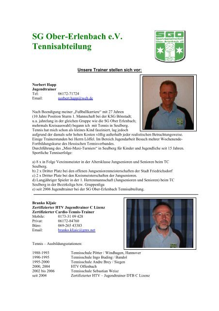 SG Ober-Erlenbach e.V. Tennisabteilung