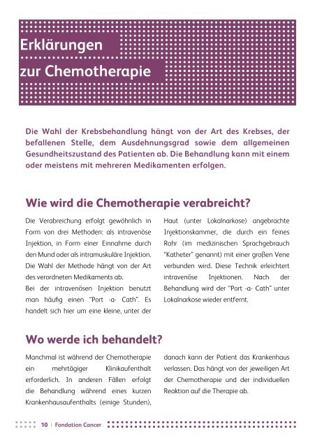 Die Chemotherapie