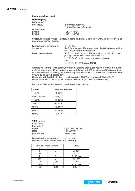 SAUTER katalog - ÅÃ­dÃ­cÃ­ technika /cz - Marcomplet