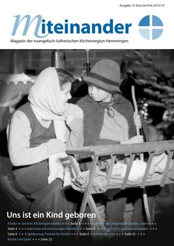 miteinander15 Dez. 2013 / Jan/Feb 2014 - miteinander Hemmingen