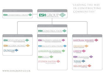 Esh Group Structure Chart